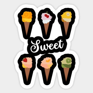 Sweet Ice Cream Sticker